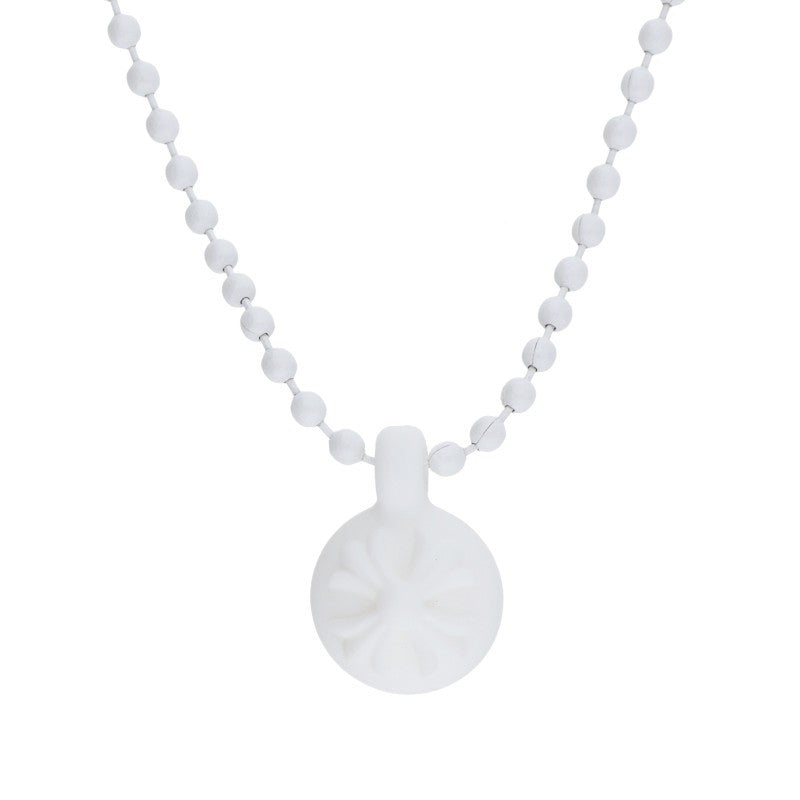 Chrome Hearts White Rubber CH Crossball Size ONE SIZE