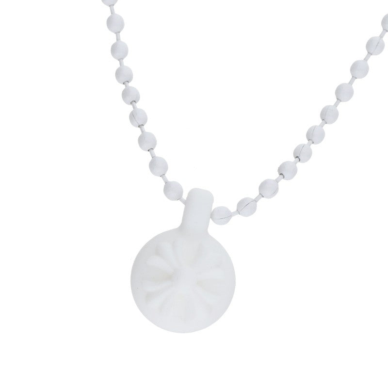 Chrome Hearts White Rubber CH Crossball Size ONE SIZE