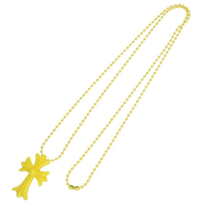 Chrome Hearts Yellow Rubber Small CH Cross Size ONE SIZE