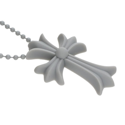 Chrome Hearts Gray Rubber Small CH Cross Size ONE SIZE