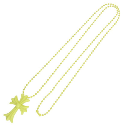 Chrome Hearts Yellow Rubber Small CH Cross Size ONE SIZE
