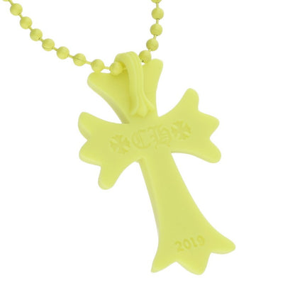 Chrome Hearts Yellow Rubber Small CH Cross Size ONE SIZE