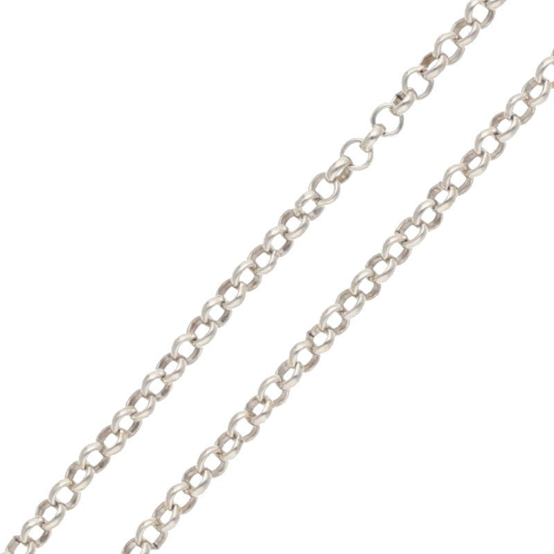 Chrome Hearts 925 Silver Roll Chain 18" Size ONE SIZE