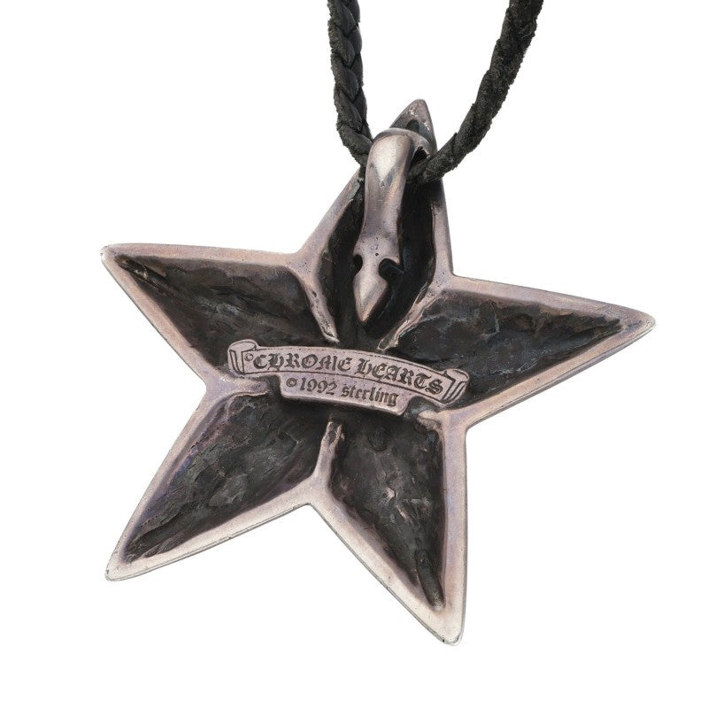 Chrome Hearts Sterling Silver Star Necklace Size ONE SIZE