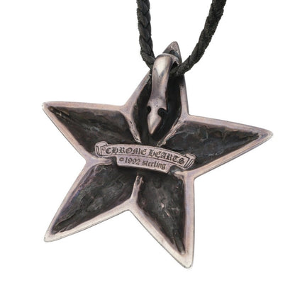 Chrome Hearts Sterling Silver Star Necklace Size ONE SIZE