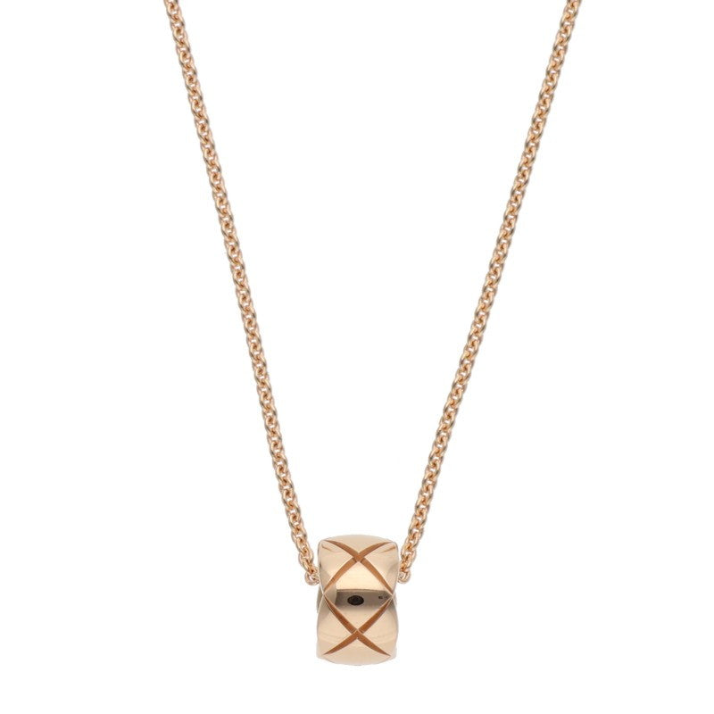 CHANEL Coco Crush 18K Pink Gold Necklace Size ONE SIZE