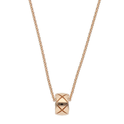 CHANEL Coco Crush 18K Pink Gold Necklace Size ONE SIZE
