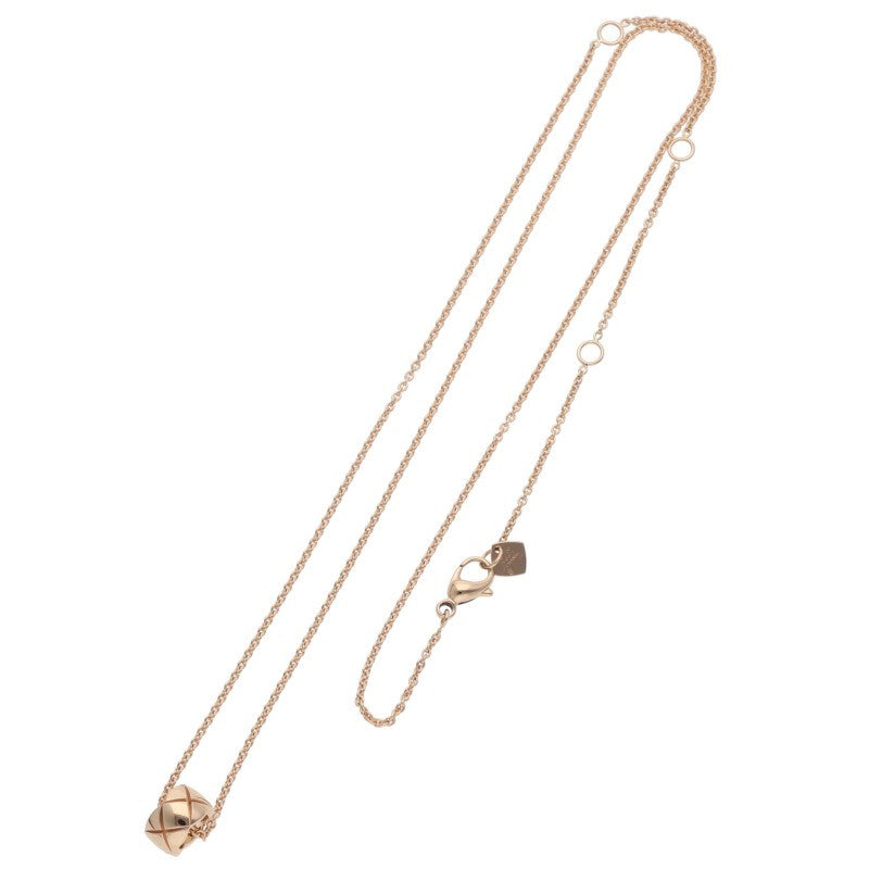 CHANEL Coco Crush 18K Pink Gold Necklace Size ONE SIZE