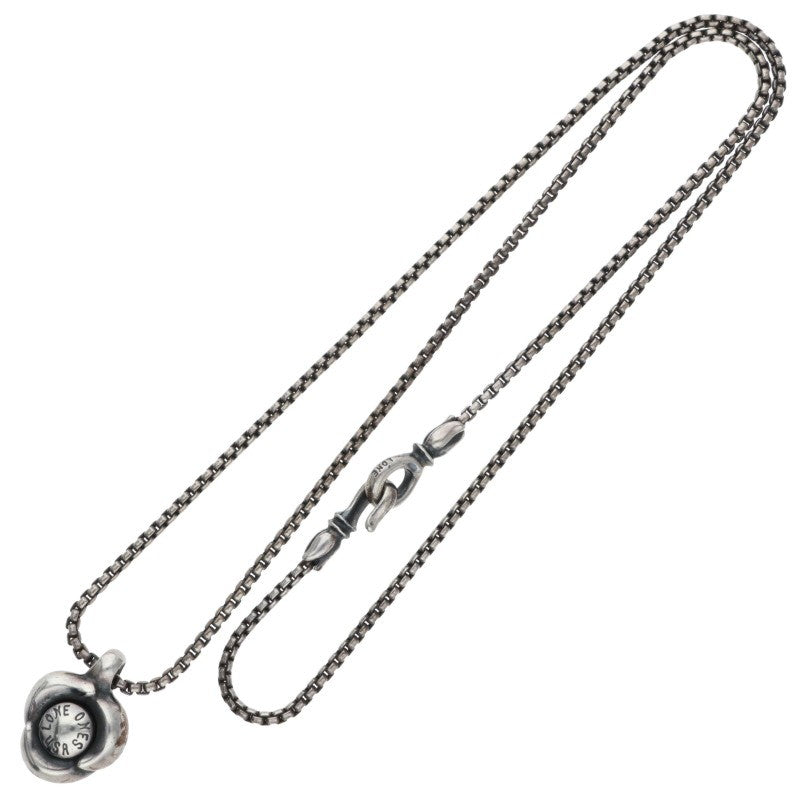 LONEONES Silver Flow Pendant KF Chain Necklace Size 18INCH