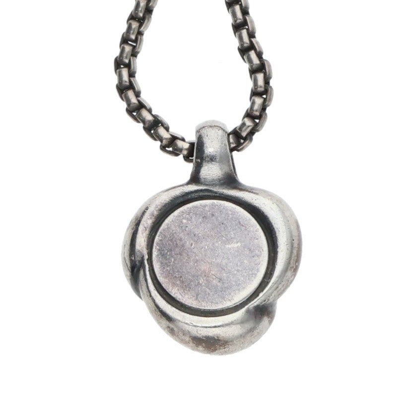 LONEONES Silver Flow Pendant KF Chain Necklace Size 18INCH