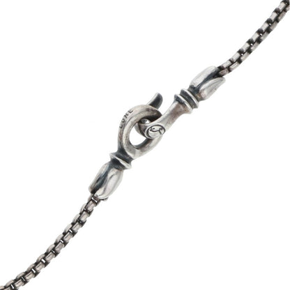 LONEONES Silver Flow Pendant KF Chain Necklace Size 18INCH