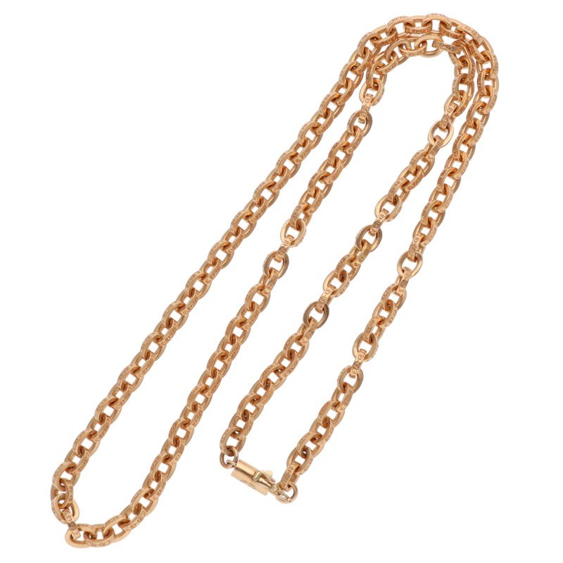 Chrome Hearts 22K Yellow Gold Chain Necklace Size 20INCH