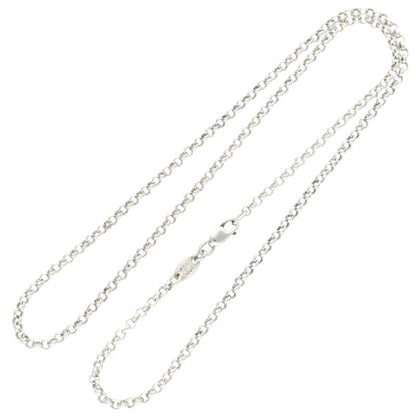 Chrome Hearts 925 Silver Roll Chain 18" Size ONE SIZE