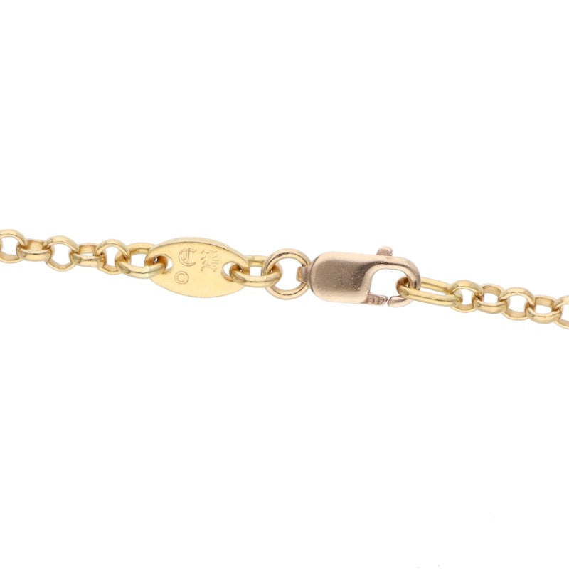 Chrome Hearts 22K Yellow Gold Chain Necklace Size 20INCH