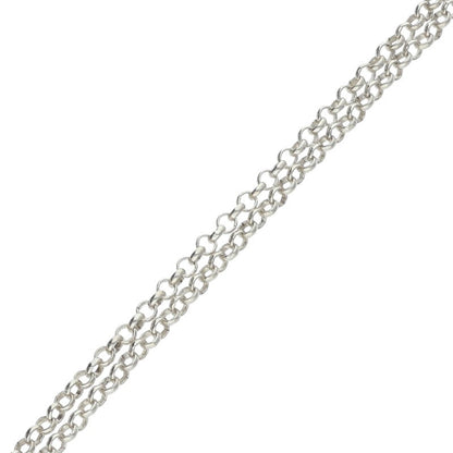 Chrome Hearts 925 Silver Roll Chain 16"