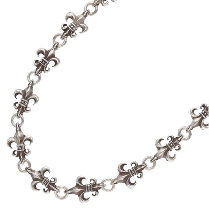 Chrome Hearts Cutout BS Fleur Silver Necklace Size ONE SIZE