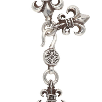 Chrome Hearts Cutout BS Fleur Silver Necklace Size ONE SIZE