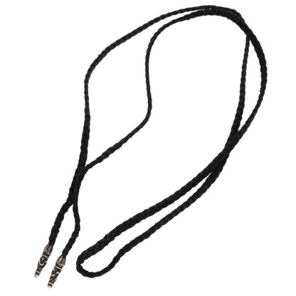 Chrome Hearts Scroll Leather Braid Necklace Size ONE SIZE