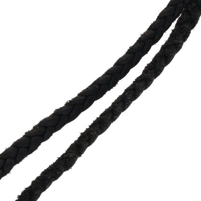 Chrome Hearts Scroll Leather Braid Necklace Size ONE SIZE