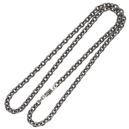 Chrome Hearts 925 Silver Paper Chain Necklace Size 24INCH