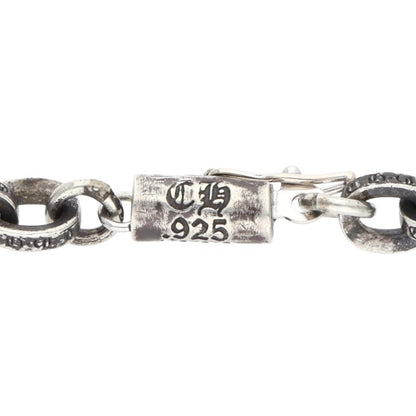Chrome Hearts 925 Silver Paper Chain Necklace Size 24INCH