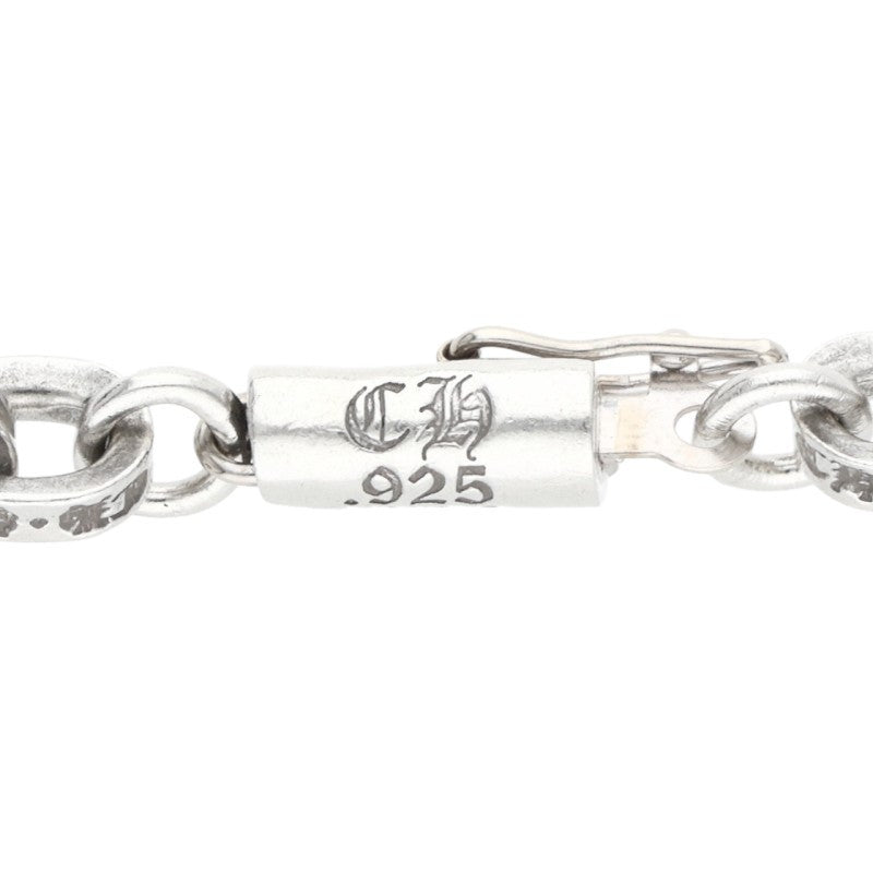 Chrome Hearts 925 Silver Paper Chain Necklace Size 18INCH