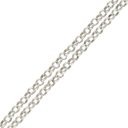 Chrome Hearts 925 Silver Roll Chain 16" Size ONE SIZE