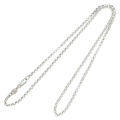 Chrome Hearts 925 Silver Roll Chain 18" Size ONE SIZE