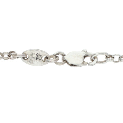 Chrome Hearts 925 Silver Roll Chain 18" Size ONE SIZE