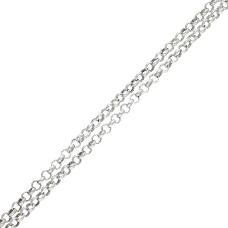 Chrome Hearts 925 Silver Roll Chain 18" Size ONE SIZE