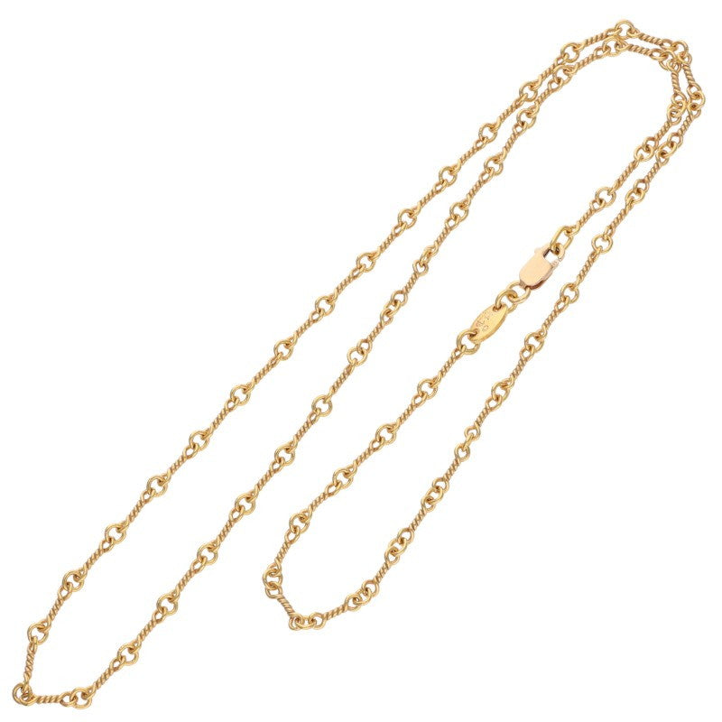 Chrome Hearts 18inch 22K Twist Chain Gold Size ONE SIZE