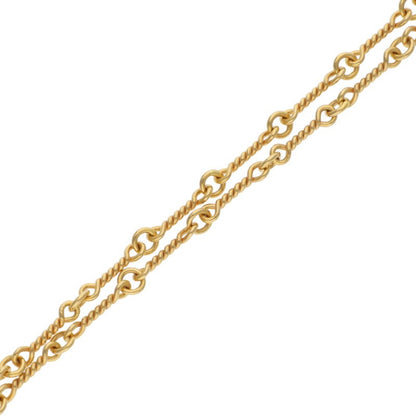 Chrome Hearts 22K Twist Chain 16inch Gold Size ONE SIZE