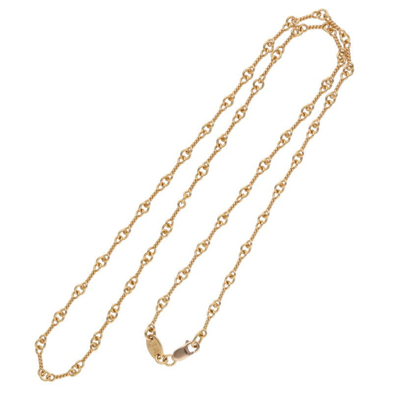 Chrome Hearts 22K Yellow Gold Chain Necklace Size 18INCH