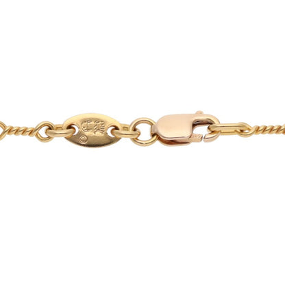 Chrome Hearts 22K Yellow Gold Chain Necklace Size 18INCH