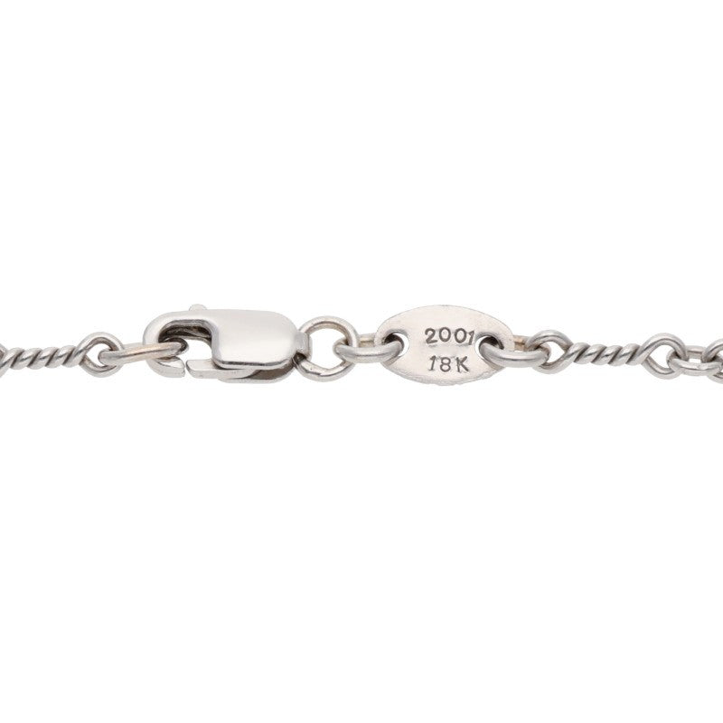 Chrome Hearts 18inch 18K Twist Chain White Size ONE SIZE