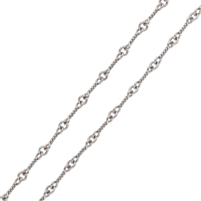 Chrome Hearts 18inch 18K Twist Chain White Size ONE SIZE