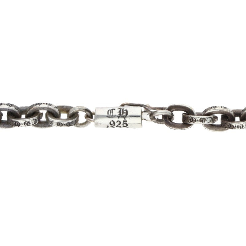 Chrome Hearts 925 Silver Paper Chain Necklace Size 20INCH