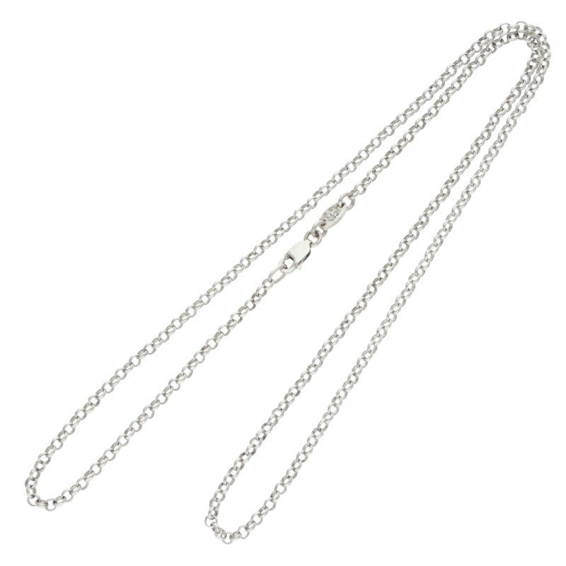 Chrome Hearts 925 Silver Roll Chain 20" Size ONE SIZE
