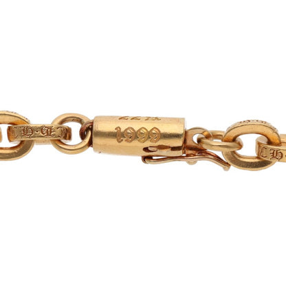 Chrome Hearts 22K Paper Chain 24 Gold Necklace Size ONE SIZE