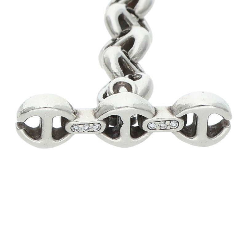HOORSENBUHS 5MM Open-Link Silver Diamond Size ONE SIZE