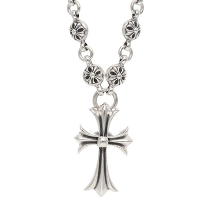 Chrome Hearts #1 CH Crossball Chain Silver Size ONE SIZE