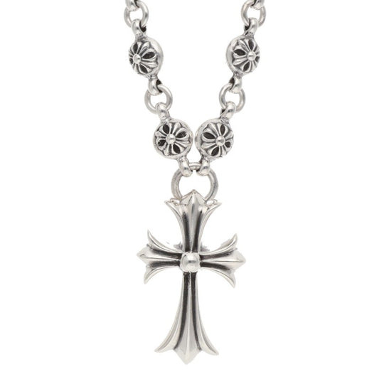 Chrome Hearts #1 CH Crossball Chain Silver Size ONE SIZE