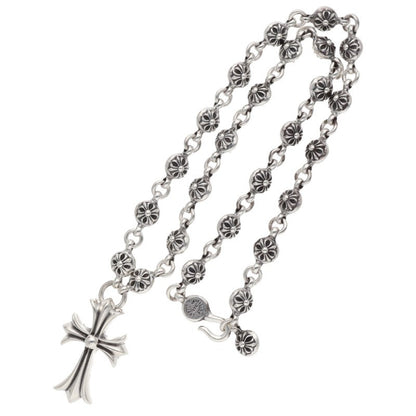 Chrome Hearts #1 CH Crossball Chain Silver Size ONE SIZE