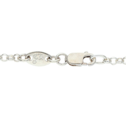 Chrome Hearts 925 Roll Chain Necklace Silver Size ONE SIZE