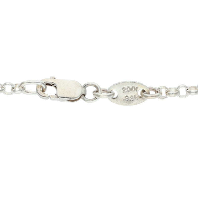 Chrome Hearts 925 Roll Chain Necklace Silver Size ONE SIZE