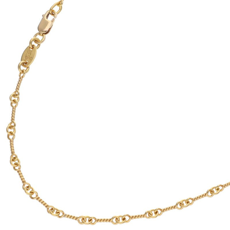 Chrome Hearts 22K Yellow Gold Twist Chain 18" Size ONE SIZE