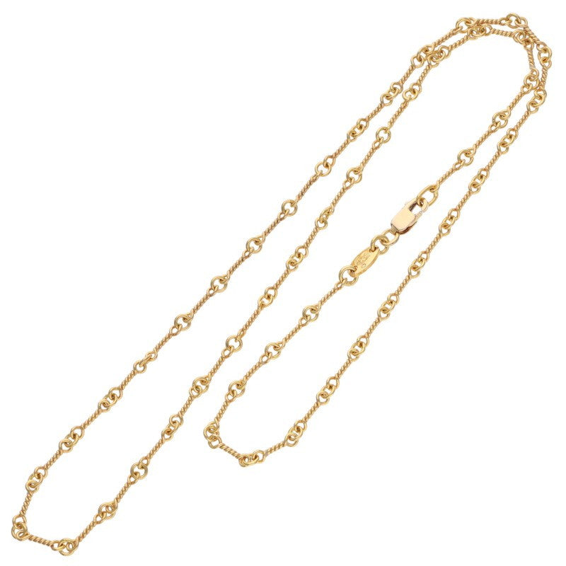 Chrome Hearts 22K Yellow Gold Twist Chain 18" Size ONE SIZE