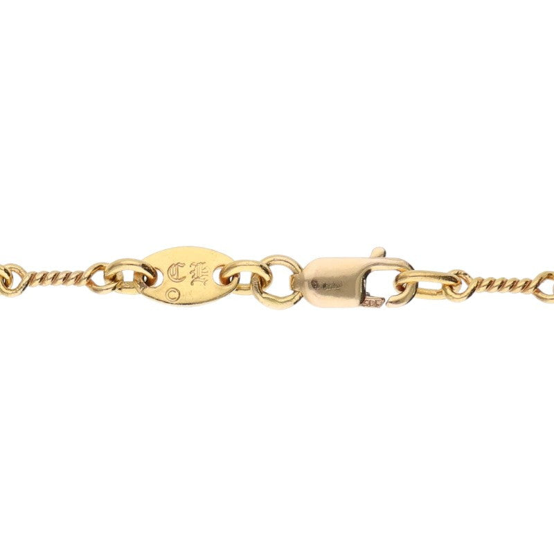 Chrome Hearts 22K Yellow Gold Twist Chain 18" Size ONE SIZE