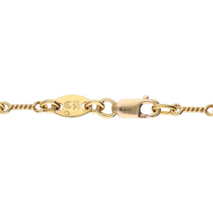 Chrome Hearts 22K Yellow Gold Twist Chain 18" Size ONE SIZE