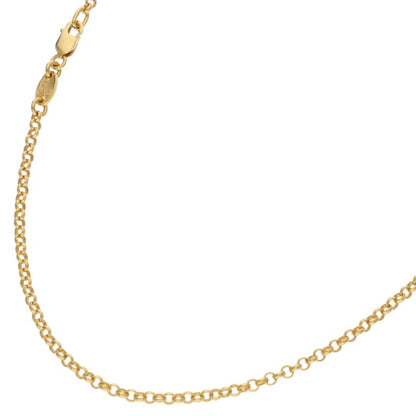 Chrome Hearts 22K Gold 16" Roll Chain Necklace Size ONE SIZE